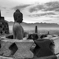 Buy canvas prints of Borobudur Java Hinduism and Buddhism Statues Indonesia Asia by Spotmatik 