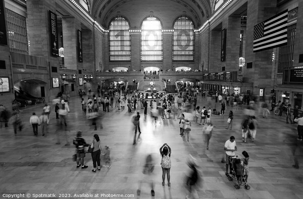 Grand Central station rail terminal New York America Picture Board by Spotmatik 