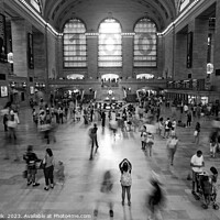 Buy canvas prints of Grand Central station rail terminal New York America by Spotmatik 