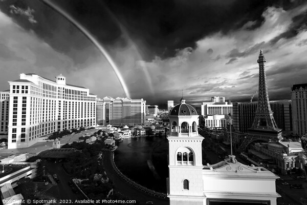 Bellagio Resort Hotel Las Vegas Strip Nevada USA Picture Board by Spotmatik 