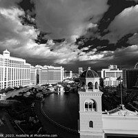 Buy canvas prints of Bellagio Luxury Resort Hotel Las Vegas Nevada by Spotmatik 