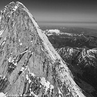 Buy canvas prints of Aerial view of Switzerland mountain Peak Jungfrau by Spotmatik 
