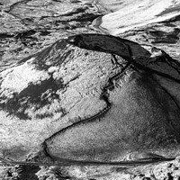 Buy canvas prints of Aerial view of Icelandic volcanic landscape Landmannalaugar by Spotmatik 