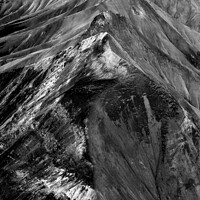 Buy canvas prints of Aerial Landscape view of Iceland mountains summer  by Spotmatik 