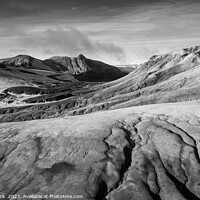 Buy canvas prints of Aerial view of Icelandic volcanic Landmannalaugar by Spotmatik 