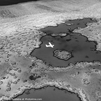 Buy canvas prints of Aerial Australian Great Barrier Reef Queensland Sea Plane by Spotmatik 