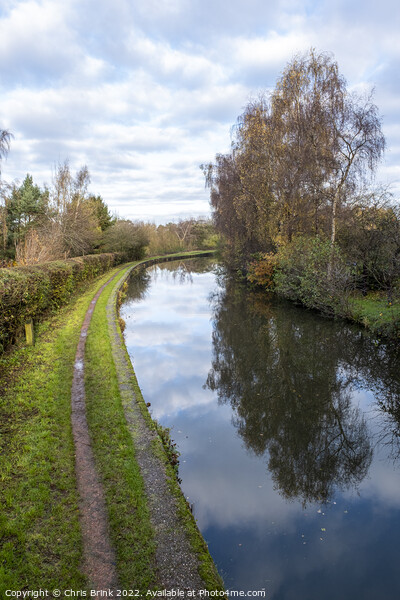Trent and Mersey canal Picture Board by Chris Brink