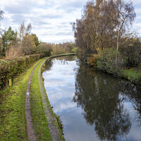 Buy canvas prints of Trent and Mersey canal by Chris Brink