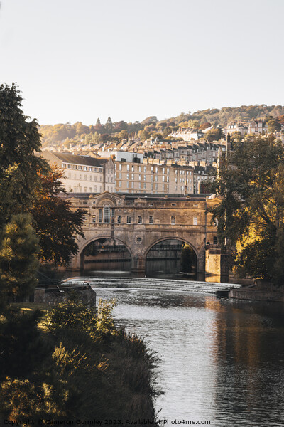 Pulteney Bridge Sunset Picture Board by Cameron Gormley