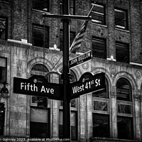 Buy canvas prints of Fifth Avenue, NYC by Cameron Gormley