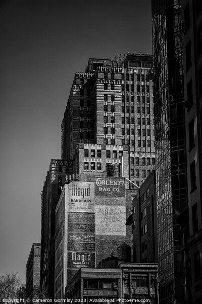 New York Ghost Signs Picture Board by Cameron Gormley