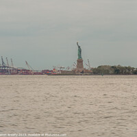 Buy canvas prints of Statue Of Liberty by Benjamin Brewty