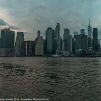 Buy canvas prints of New York Skyline  by Benjamin Brewty