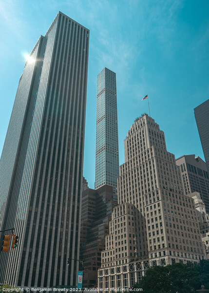 New York Sky Scrapers  Picture Board by Benjamin Brewty