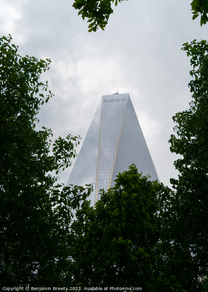 One World Trade Center Picture Board by Benjamin Brewty