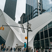 Buy canvas prints of The Oculus Exterior  by Benjamin Brewty