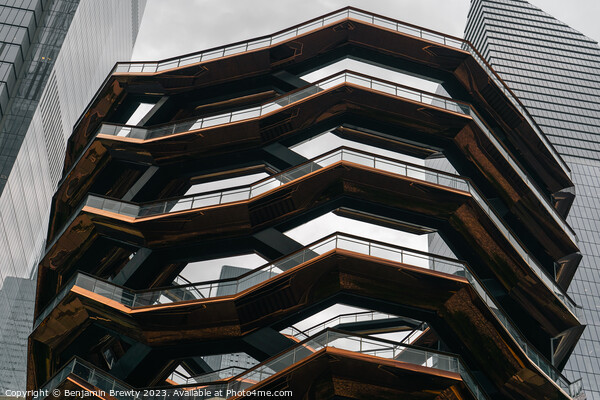 The Vessel Hudson Yards Picture Board by Benjamin Brewty