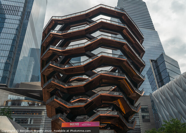 The Vessel Hudson Yards Picture Board by Benjamin Brewty