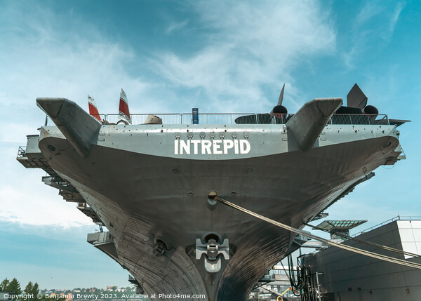 Intrepid Sea, Air & Space Museum Picture Board by Benjamin Brewty