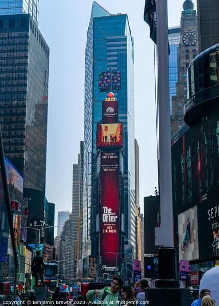 Times Square Picture Board by Benjamin Brewty
