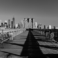 Buy canvas prints of Brooklyn Bridge  by Benjamin Brewty