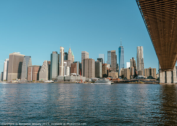 NYC Skyline  Picture Board by Benjamin Brewty