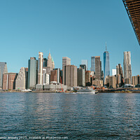 Buy canvas prints of NYC Skyline  by Benjamin Brewty