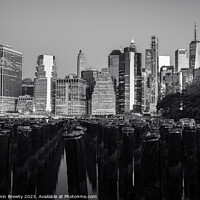 Buy canvas prints of New York Skyline  by Benjamin Brewty