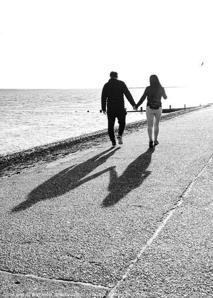 Southend-On-Sea Couple Picture Board by Benjamin Brewty