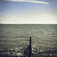 Buy canvas prints of Southend-On-Sea Beach  by Benjamin Brewty
