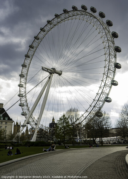 London Eye  Picture Board by Benjamin Brewty