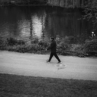 Buy canvas prints of St James's Park Street Photography by Benjamin Brewty