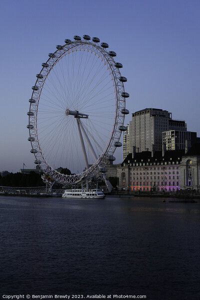 The London Eye  Picture Board by Benjamin Brewty