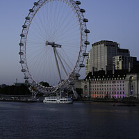 Buy canvas prints of The London Eye  by Benjamin Brewty