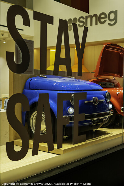 Stay Safe Picture Board by Benjamin Brewty