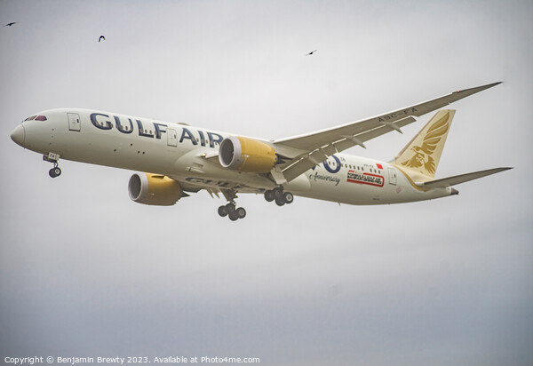 Gulf Air Picture Board by Benjamin Brewty