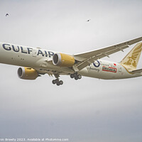 Buy canvas prints of Gulf Air by Benjamin Brewty