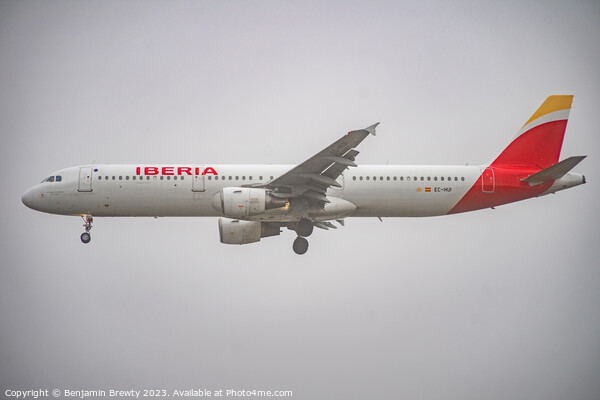 Iberia Airlines Picture Board by Benjamin Brewty