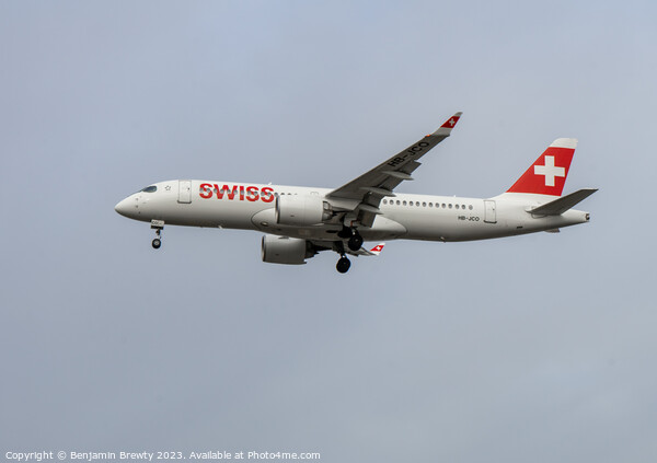 Swiss Air Picture Board by Benjamin Brewty