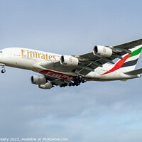 Buy canvas prints of Emirates by Benjamin Brewty