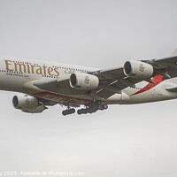 Buy canvas prints of Emirates  by Benjamin Brewty