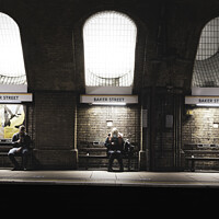Buy canvas prints of Bakers Street Station  by Benjamin Brewty