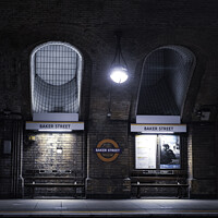 Buy canvas prints of Bakers Street Station by Benjamin Brewty