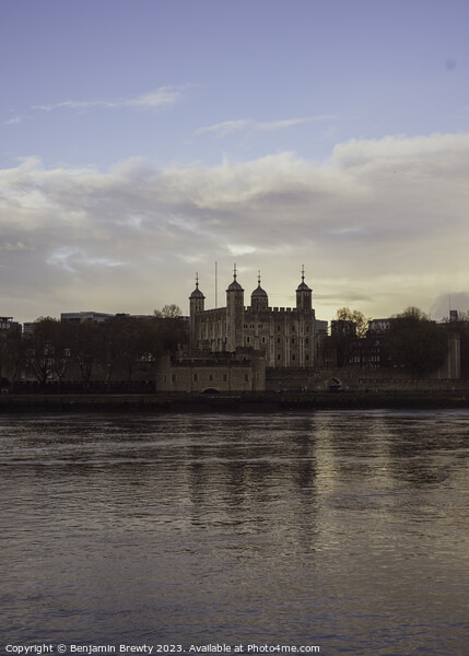 Tower Of London  Picture Board by Benjamin Brewty