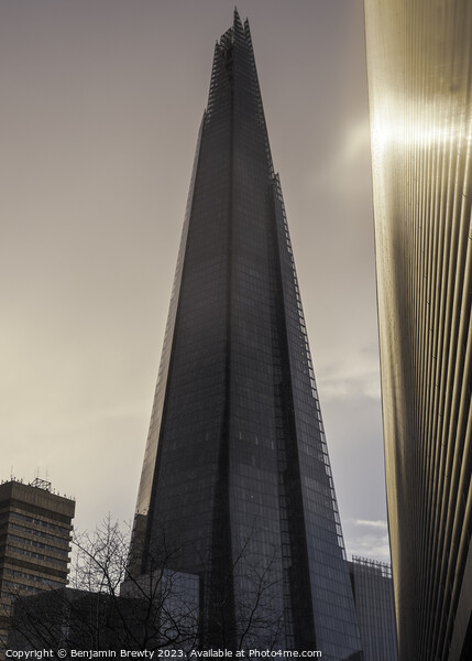 The Shard  Picture Board by Benjamin Brewty