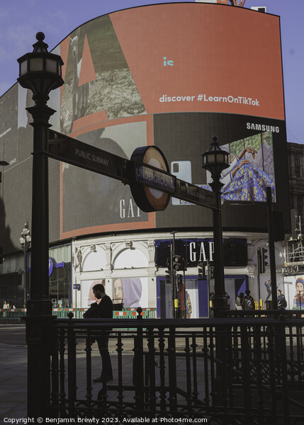 Piccadilly circus  Picture Board by Benjamin Brewty