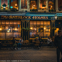 Buy canvas prints of Sherlock Holmes by Benjamin Brewty
