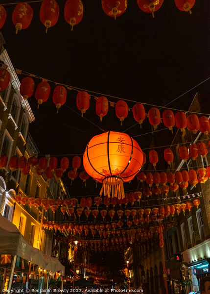 Chinatown Lantern's Picture Board by Benjamin Brewty
