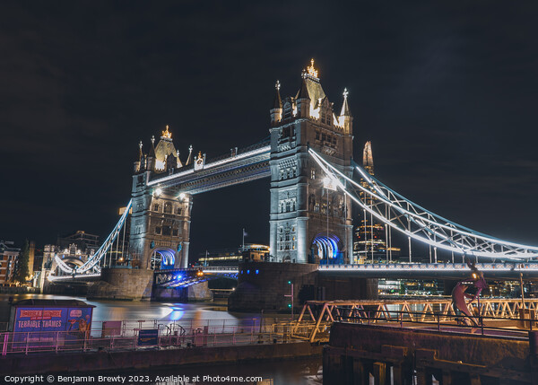 Tower Bridge  Picture Board by Benjamin Brewty