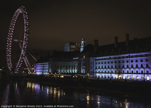 London Eye Picture Board by Benjamin Brewty